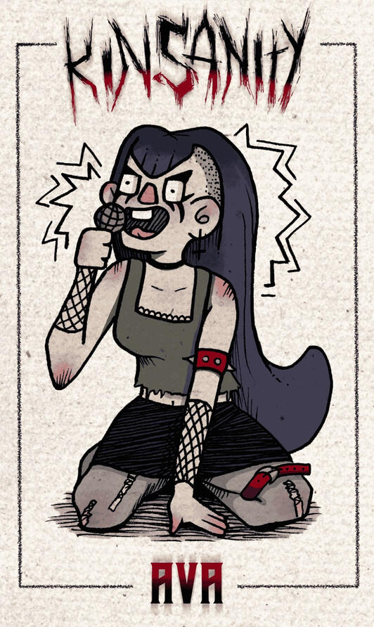 Ava Collectible Card - Front