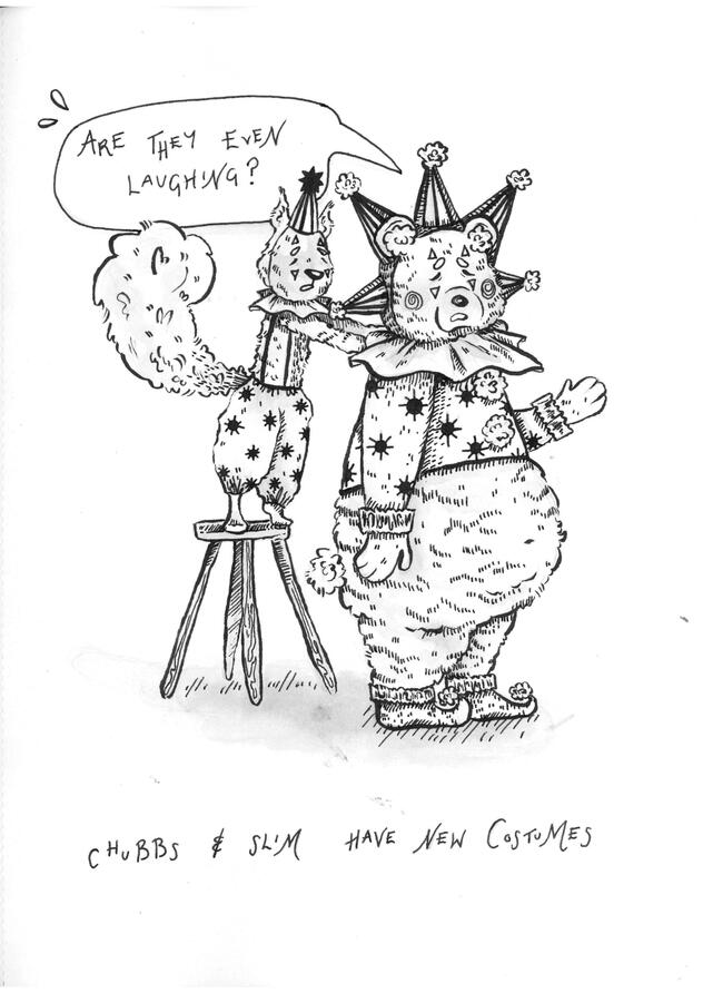 &#39;Chubbs &amp; Slim Have New Costumes&#39;