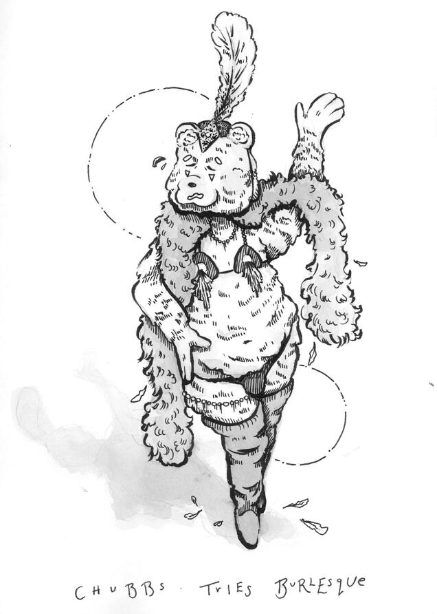 'Chubbs Tries Burlesque'