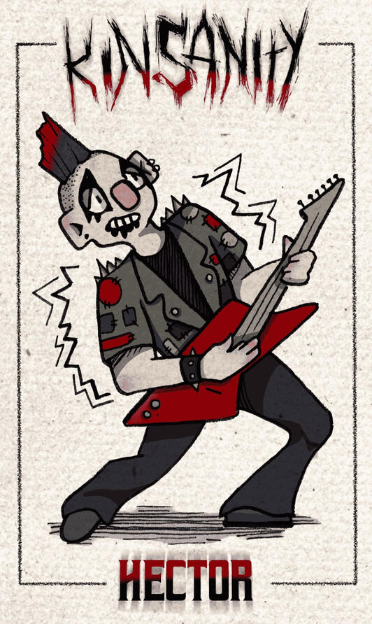 Hector Collectible Card - Front