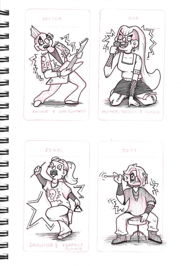 Collectible Card - Concept Sketches