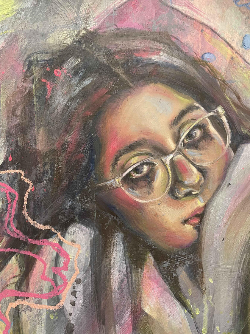 Draft of 'A Retreat to Youth', approx. 20cm in height.